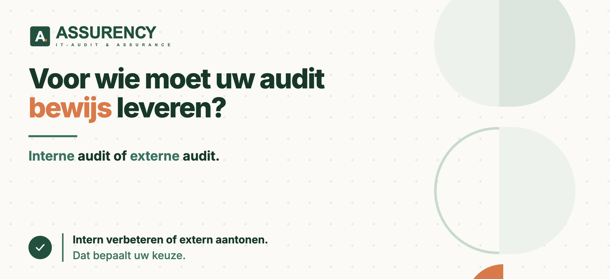 Interne audit vs. externe audit: wat is het verschil en wanneer kiest u voor welke? – Assurency